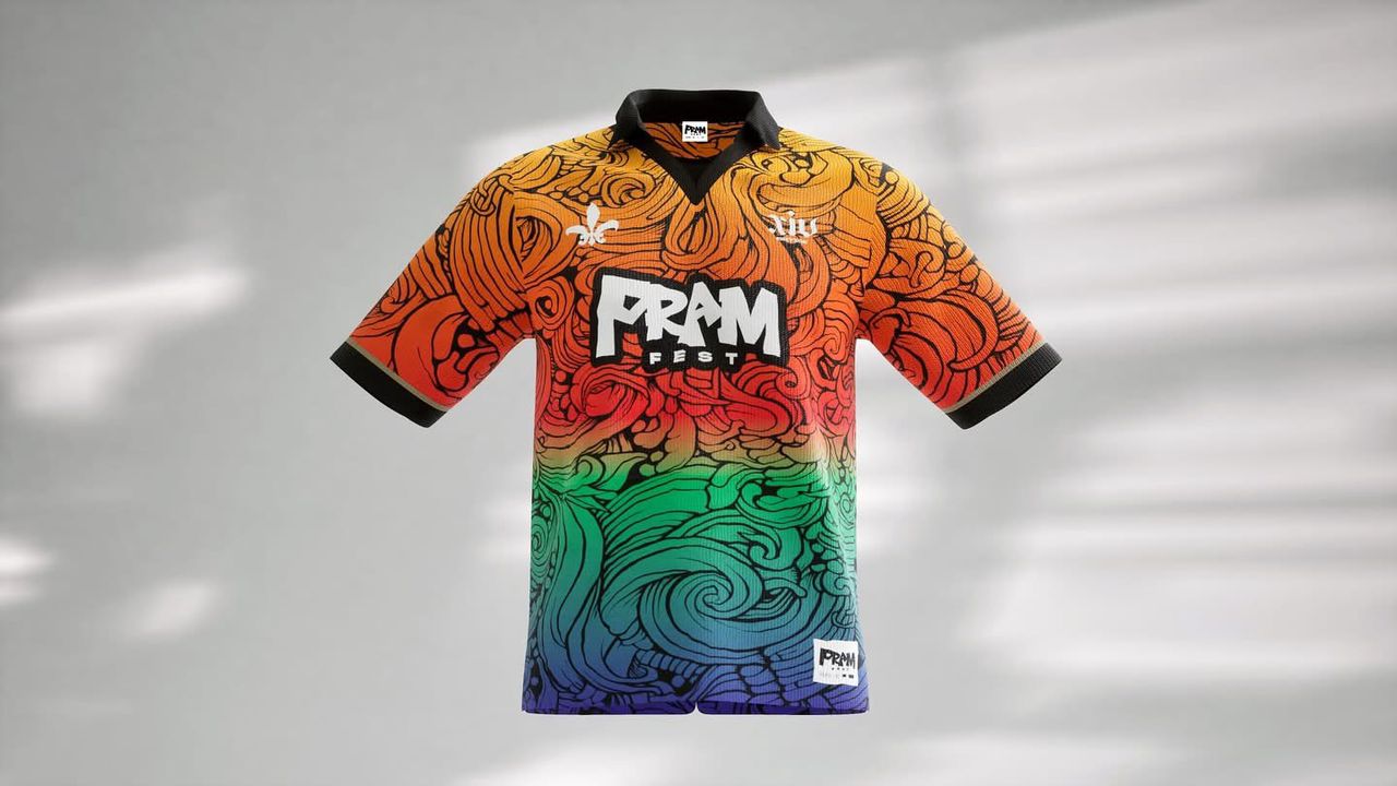 Rainbow Gradient PramFest Jersey
